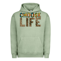 Pigment Oil Green Choose life Urban Hoodie - Bettercallsaul