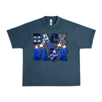 Midnight Navy Back to blue 4th of July 4th of july Urban Heavy Tee - CowGirlArtShop