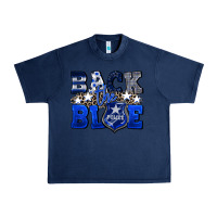 Navy Back to blue 4th of July 4th of july Urban Heavy Tee - CowGirlArtShop