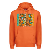 Carrot fall pumpkin brushstroke Premium Hoodie - BundleAndBundleShop
