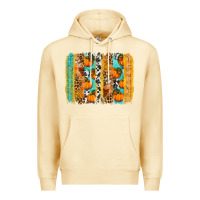 Pina Colada fall pumpkin brushstroke Premium Hoodie - BundleAndBundleShop