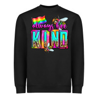 Black always bee kind Heavyweight Sweatshirt - Zillion Design Studio