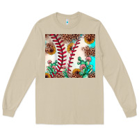 Mushroom baseball leopard turquoise cactus sunflower Long Sleeve Tee - JahusDesignShop