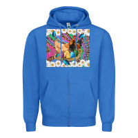 True Royal easter farm chicken chick rooster daisys butterfly sunflower eggs glit Zipper Hoodie - Artiststas