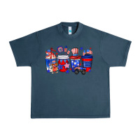 Midnight Navy 4th of July coffee drinks Urban Heavy Tee - Neo Western