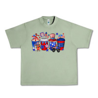 Oil Green 4th of July coffee drinks Urban Heavy Tee - Neo Western
