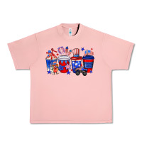 Salmon 4th of July coffee drinks Urban Heavy Tee - Neo Western