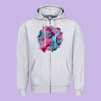 V.d Gemstone's Patches Zipper Hoodie Designed By Adodesignshop