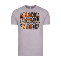 Vintage Zinc Black Teacher magic juneteenth Vintage Tee - Zillion Design Studio
