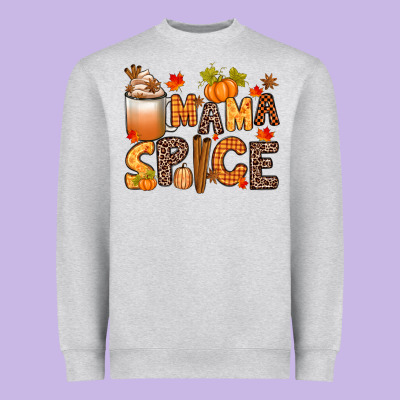 Mama Spice Heavyweight Sweatshirt Designed By Texasbilliewilder
