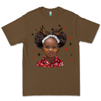 Cacao christmas african girl Premium Tee - BarkalooDesign