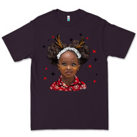 Plum christmas african girl Premium Tee - BarkalooDesign