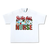 Santa Is Favorite Nurse Urban Heavy Tee | Teevron