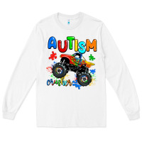 White autism crusher Long Sleeve Tee - AdoDesignShop