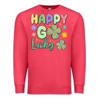 Cardinal happy go lucky Premium Sweatshirt - MaliasSmallBusiness