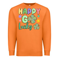 Carrot happy go lucky Premium Sweatshirt - MaliasSmallBusiness