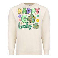 Sandshell happy go lucky Premium Sweatshirt - MaliasSmallBusiness