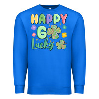 True Royal happy go lucky Premium Sweatshirt - MaliasSmallBusiness