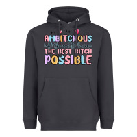 Smoke ambitchous (adj.) the need to become the best bitc Heavyweight Hoodie - MaliasSmallBusiness