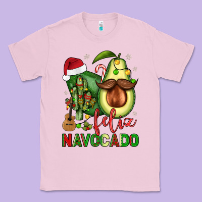 Feliz Navocado Avocado Classic Tee Designed By Jahusdesignshop