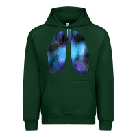 Forest Green white lungs Urban Hoodie - Bettercallsaul