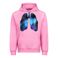 Fuchsia Pink white lungs Urban Hoodie - Bettercallsaul