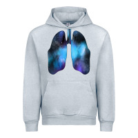 Heather Grey white lungs Urban Hoodie - Bettercallsaul