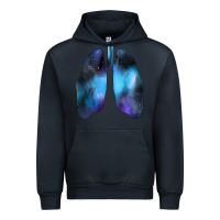 Navy white lungs Urban Hoodie - Bettercallsaul