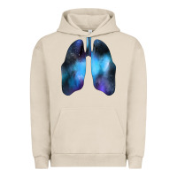 Pigment French Oak white lungs Urban Hoodie - Bettercallsaul