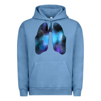 Pigment Pebble Blue white lungs Urban Hoodie - Bettercallsaul
