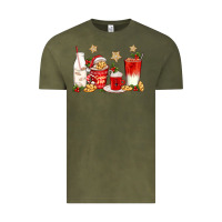 Vintage Olive santa fuel coffee cups Vintage Tee - texasbilliewilder