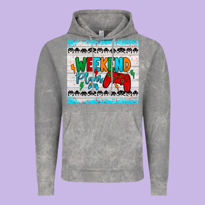 Weekend Plans Vintage Hoodie Designed By Jahusdesignshop