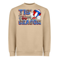 Mushroom tis' the season volleyball Heavyweight Sweatshirt - Zillion Design Studio
