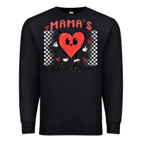 Black mama's valentine Premium Sweatshirt - MaliasSmallBusiness