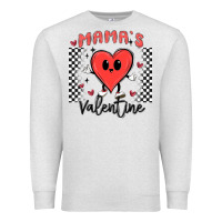 Oatmeal Heather mama's valentine Premium Sweatshirt - MaliasSmallBusiness