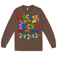 Chestnut rock your  world down syndrome Long Sleeve Tee - Artiststas