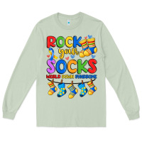 Matcha rock your  world down syndrome Long Sleeve Tee - Artiststas
