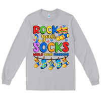 Moon Dust rock your  world down syndrome Long Sleeve Tee - Artiststas