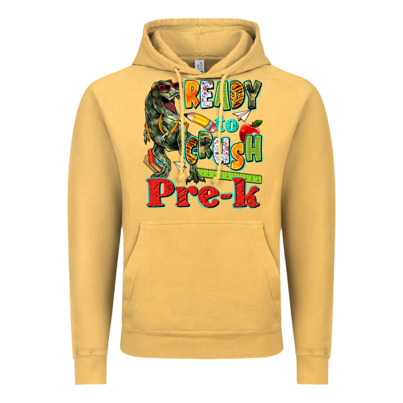 Ready To Crush Pre K Vintage Hoodie by texasbilliewilder | Teevron