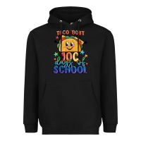 Black taco bout 100 days of school Heavyweight Hoodie - MaliasSmallBusiness