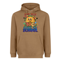 Toasted Coconut taco bout 100 days of school Heavyweight Hoodie - MaliasSmallBusiness