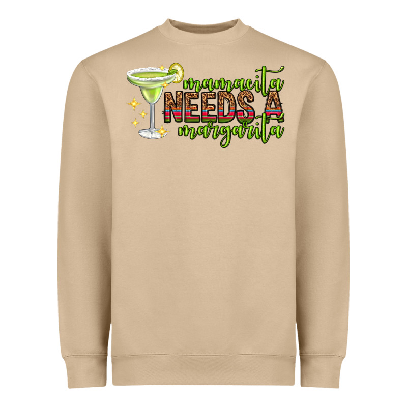 Mamacita Needs A Margarita Mothers Day Heavyweight Sweatshirt by texasbilliewilder | Teevron