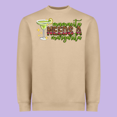 Mamacita Needs A Margarita Mothers Day Heavyweight Sweatshirt Designed By Texasbilliewilder