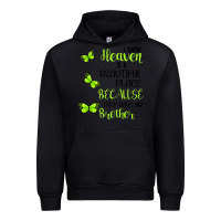 Black I know heaven is a beautiful place because they have my brother Urban Hoodie - Bettercallsaul