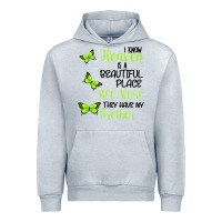 Heather Grey I know heaven is a beautiful place because they have my brother Urban Hoodie - Bettercallsaul
