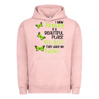 Pigment Salmon I know heaven is a beautiful place because they have my brother Urban Hoodie - Bettercallsaul