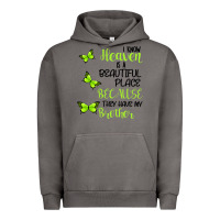 Pigment Tornado I know heaven is a beautiful place because they have my brother Urban Hoodie - Bettercallsaul