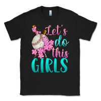 Black let's do this girls baseball Classic Tee - BundleAndBundleShop