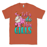 Copper let's do this girls baseball Classic Tee - BundleAndBundleShop