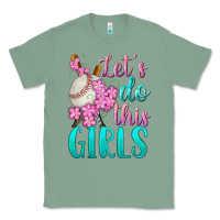 Sage let's do this girls baseball Classic Tee - BundleAndBundleShop